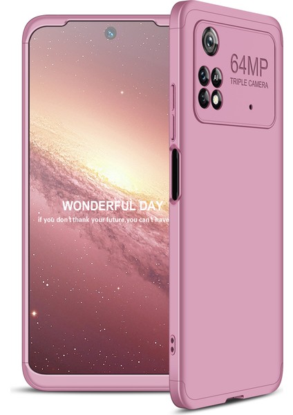 Xiaomi Poco M4 Pro 4g Kılıf 3 Parça 360 Ays Kapak