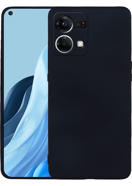 Oppo Reno 7 Kılıf Ultra Ince Mat Silikon