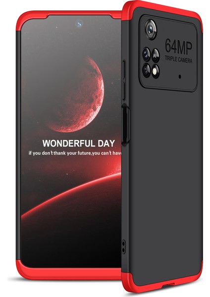 Xiaomi Poco M4 Pro 4g Kılıf 3 Parça 360 Ays Kapak