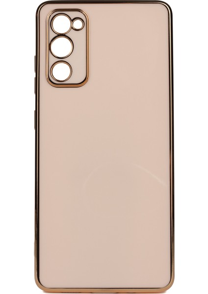Samsung Galaxy A03S Kılıf Parlak Kenarlı Laser Bark Silikon
