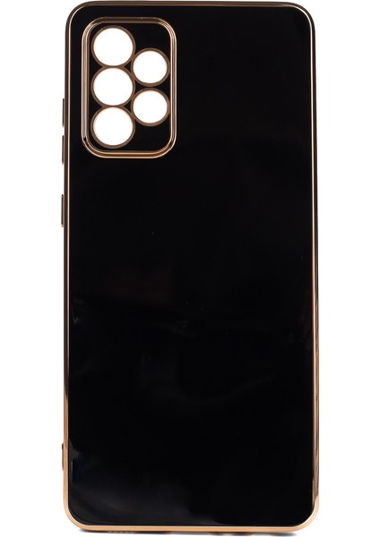Samsung Galaxy A33 Kılıf Parlak Kenarlı Laser Bark Silikon