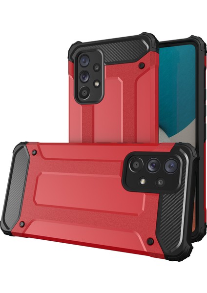 Samsung Galaxy A23 4g Kılıf Çift Katmanlı Armour Case