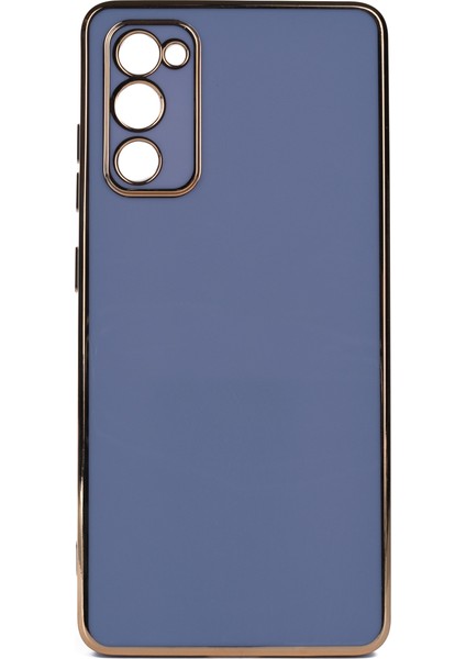 Samsung Galaxy A03S Kılıf Parlak Kenarlı Laser Bark Silikon
