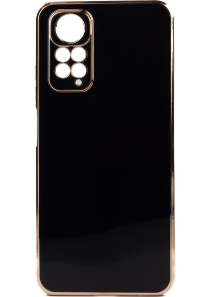 Xiaomi Poco M4 Pro 5g Kılıf Parlak Kenarlı Laser Bark Silikon