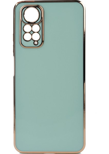 Xiaomi Poco M4 Pro 5g Kılıf Parlak Kenarlı Laser Bark Silikon