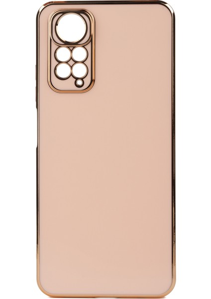 Xiaomi Poco M4 Pro 5g Kılıf Parlak Kenarlı Laser Bark Silikon