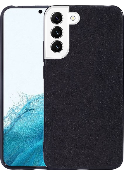 Samsung Galaxy S22 Plus Kılıf Simli Parlak Shining Silikon