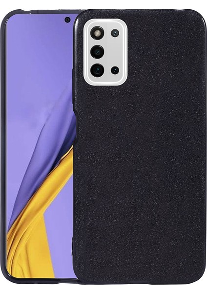 Xiaomi Redmi 9c Kılıf Simli Parlak Shining Silikon