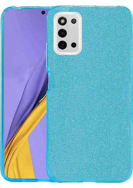 Xiaomi Redmi 9c Kılıf Simli Parlak Shining Silikon