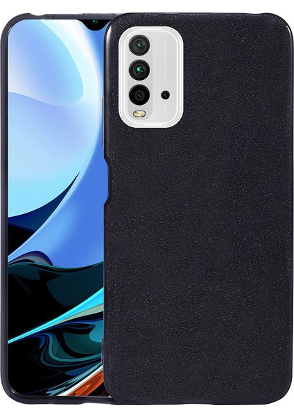 Samsung Galaxy A03S Kılıf Simli Parlak Shining Silikon