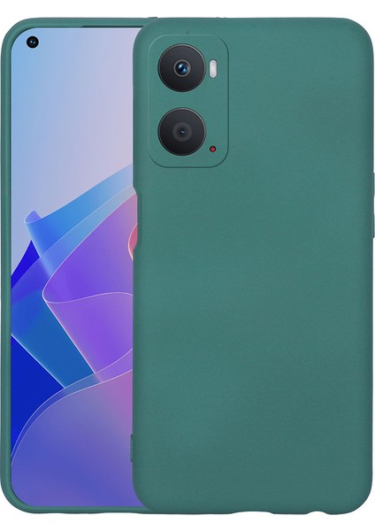 Oppo A96 Kılıf Içi Süet Renkli Mara Lansman Silikon