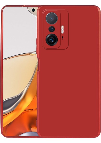 Xiaomi Mi 11T Pro Kılıf Ultra Ince Mat Silikon