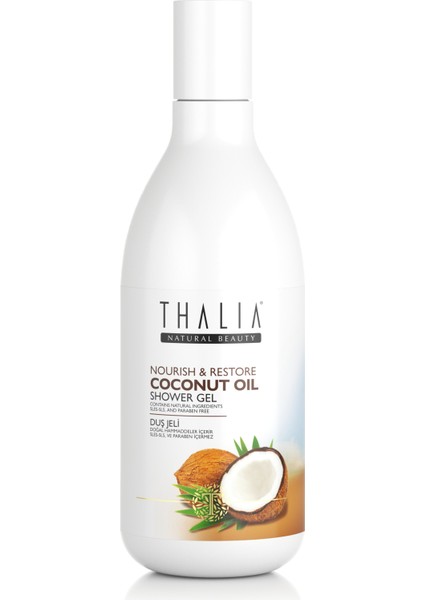 Besleyici & Onarıcı Etkili Coconut Oil Duş Jeli - 300 ml