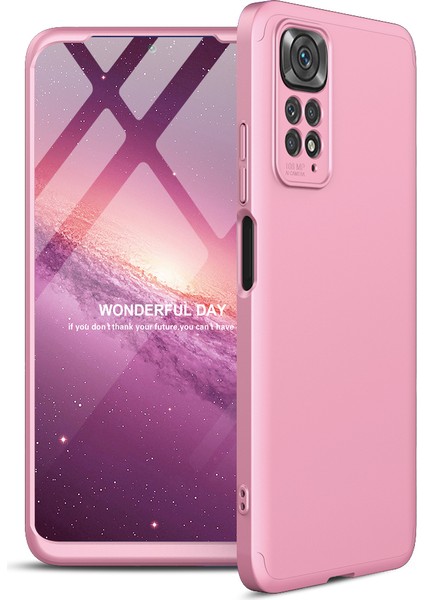 Xiaomi Redmi Note 11 Kılıf 3 Parça 360 Ays Kapak