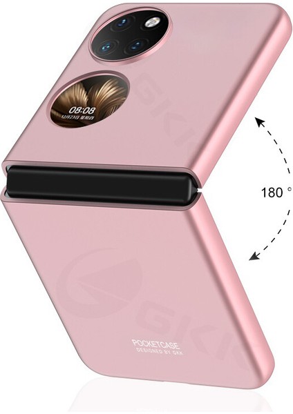 Huawei P50 Pocket Kılıf Renkli Sert Kipta Kapak fiyatları