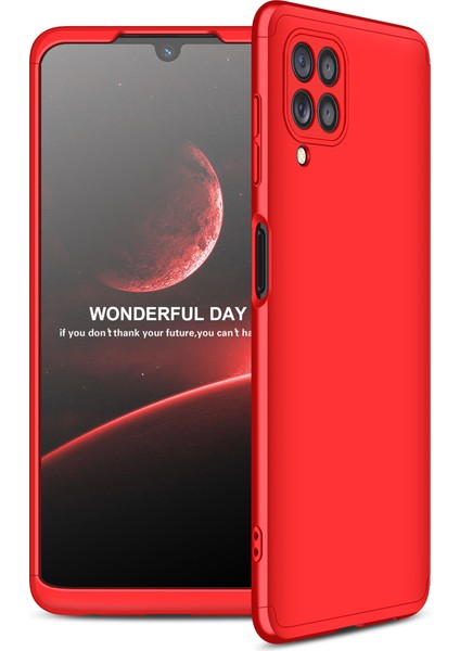 Samsung Galaxy A22 Kılıf 3 Parça 360 Ays Kapak