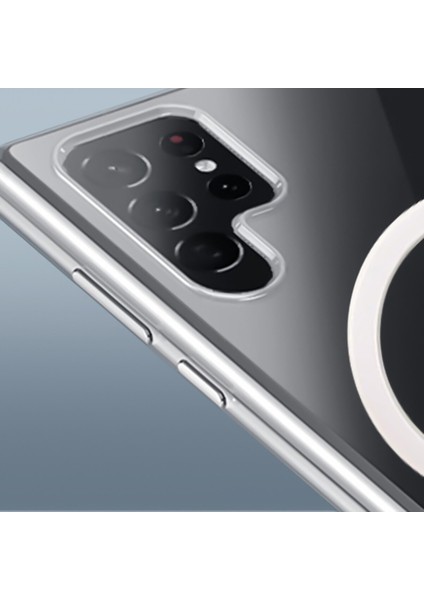 Samsung Galaxy S22 Ultra Kılıf Ultra Korumalı Şeffaf Magsafeli Tagsafe Silikon fiyatları