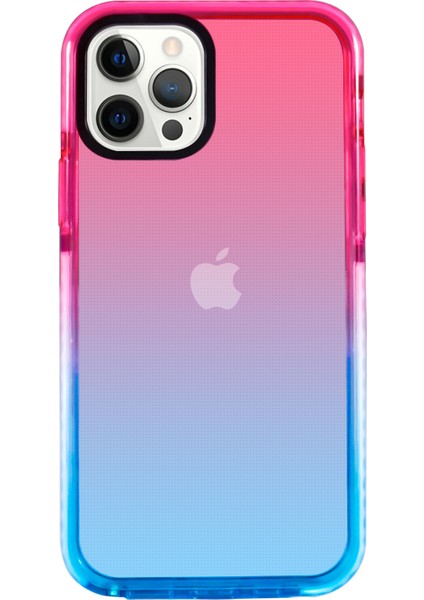 Apple Iphone 13 Pro Max Kılıf Renkli Geçisli Punto Kapak