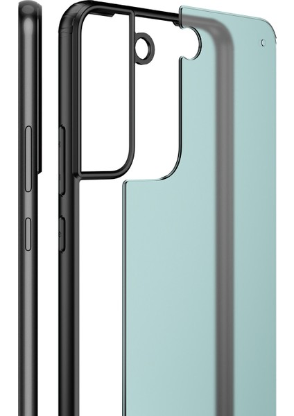 Samsung Galaxy S22 Plus Kılıf Silikon Kenarlı Buzlu Volks Kapak modelleri