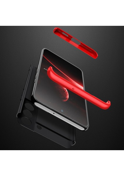Samsung Galaxy S22 Kılıf 3 Parça 360 Ays Kapak