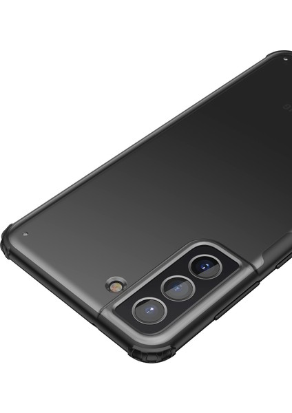Samsung Galaxy S21 Fe Kılıf Silikon Kenarlı Buzlu Volks Kapak modelleri