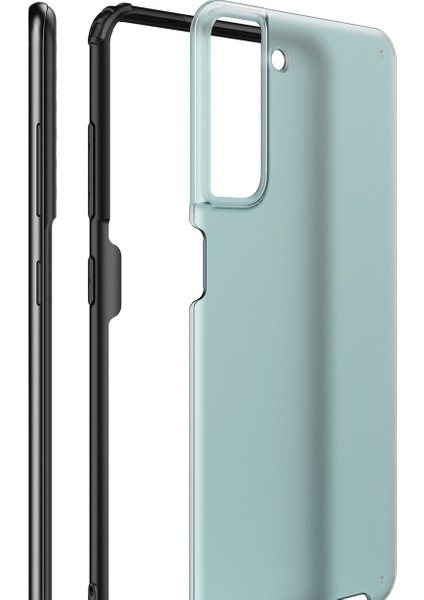 Samsung Galaxy S21 Fe Kılıf Silikon Kenarlı Buzlu Volks Kapak fırsatları