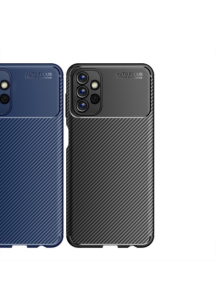 Galaxy A13 4g Kılıf Karbon Desenli Lux Negro Silikon fırsatları