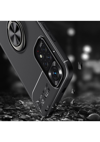 Xiaomi Redmi Note 11S Kılıf Yüzüklü Manyetik Ravel Silikon modelleri