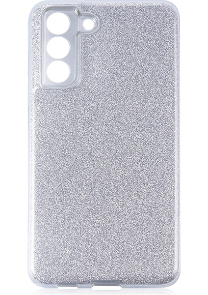 Samsung Galaxy S21 Fe Kılıf Simli Parlak Shining Silikon