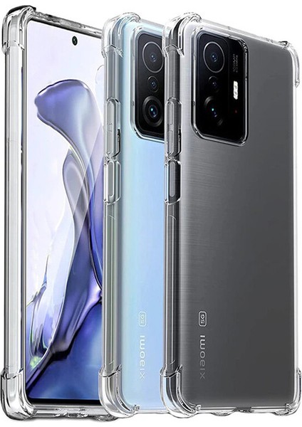 Xiaomi Mi 11T Pro Kılıf Ultra Korumalı Şeffaf Antishock Silikon fiyatları