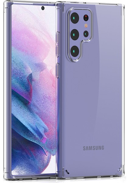 Samsung Galaxy S22 Ultra Kılıf Ultra Korumalı Şeffaf Coss Kapak