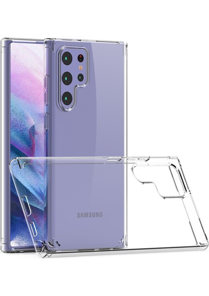 Samsung Galaxy S22 Ultra Kılıf Ultra Korumalı Şeffaf Coss Kapak indirimleri