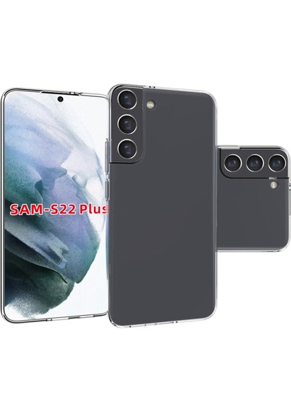 Samsung Galaxy S22 Plus Kılıf Ultra Ince Şeffaf Silikon fırsatları
