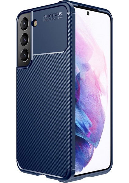 Samsung Galaxy S22 Plus Kılıf Karbon Desenli Lux Negro Silikon