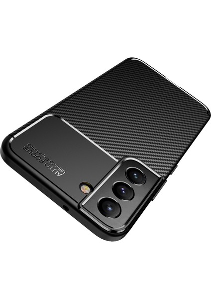 Samsung Galaxy S22 Plus Kılıf Karbon Desenli Lux Negro Silikon modelleri