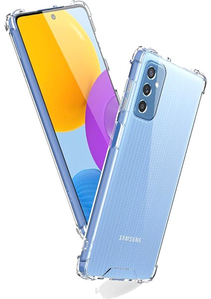 Samsung Galaxy M52 Kılıf Ultra Korumalı Şeffaf Antishock Silikon