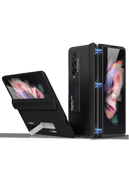 Samsung Galaxy Z Fold 3 Kılıf M-Magnet Katlanabilir 360 Kapak