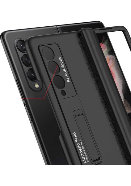Samsung Galaxy Z Fold 3 Kılıf M-Magnet Katlanabilir 360 Kapak