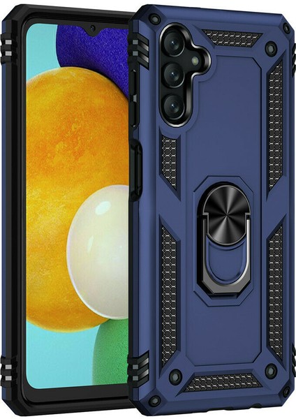 Samsung Galaxy A13 Kılıf Ultra Korumalı Yüzüklü Standlı Manyetik Vega Kapak