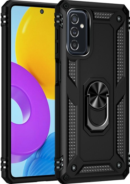 Samsung Galaxy A03S Kılıf Ultra Korumalı Yüzüklü Manyetik Standlı Vega Kapak