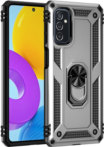 Samsung Galaxy M52 Kılıf Ultra Korumalı Yüzüklü Manyetik Standlı Vega Kapak