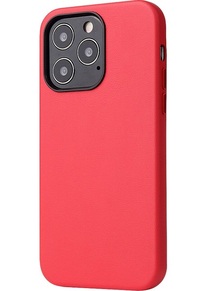Apple Iphone 13 Pro Kılıf Içi Süet Gerçek Deri Eyzi Kapak