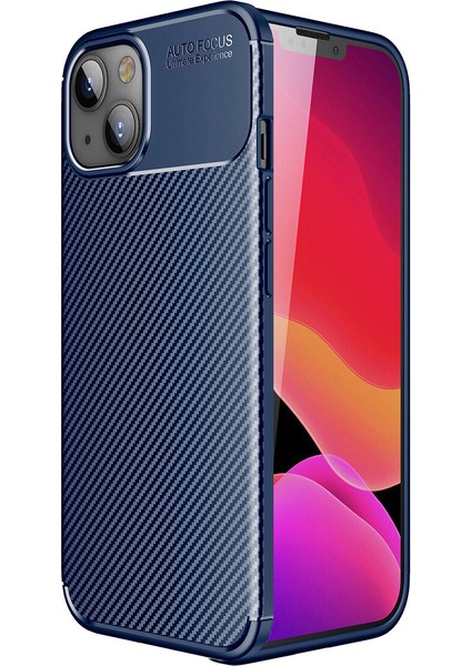 Apple Iphone 13 Mini Kılıf Karbon Desenli Lux Negro Silikon