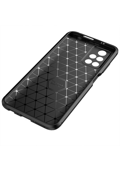 Xiaomi Redmi Note 11 Kılıf Karbon Desenli Lux Negro Silikon