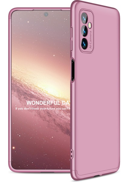 Samsung Galaxy M52 Kılıf 3 Parça 360 Ays Kapak