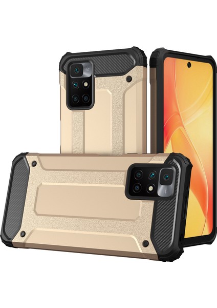 Xiaomi Redmi 10 Kılıf Çift Katmanlı Armour Case