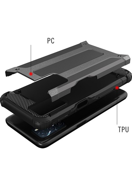 Xiaomi Redmi 10 Kılıf Çift Katmanlı Armour Case modelleri