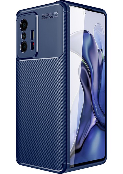 Xiaomi Mi 11T Kılıf Karbon Desenli Lux Negro Silikon