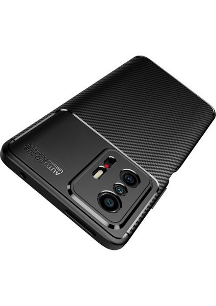 Xiaomi Mi 11T Kılıf Karbon Desenli Lux Negro Silikon modelleri