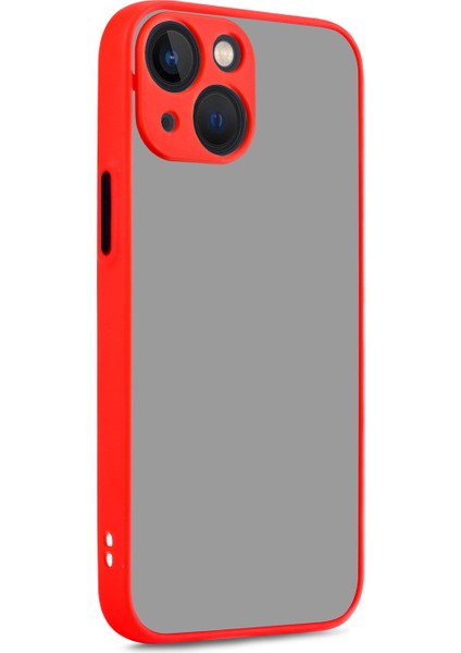 Apple Iphone 13 Kılıf Silikon Kenarlı Kamera Korumalı Hux Kapak